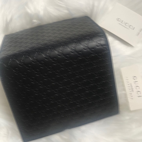 🆕 Gucci Passport Holder Black Leather ✈️🏝🏙 - Picture 7 of 13